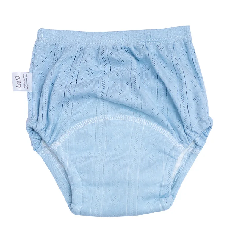 Newborn Training Pants Summer Baby Shorts Solid Color Washable Underwear Boy Girl Cloth Diapers Reusable Nappies Infant Panties