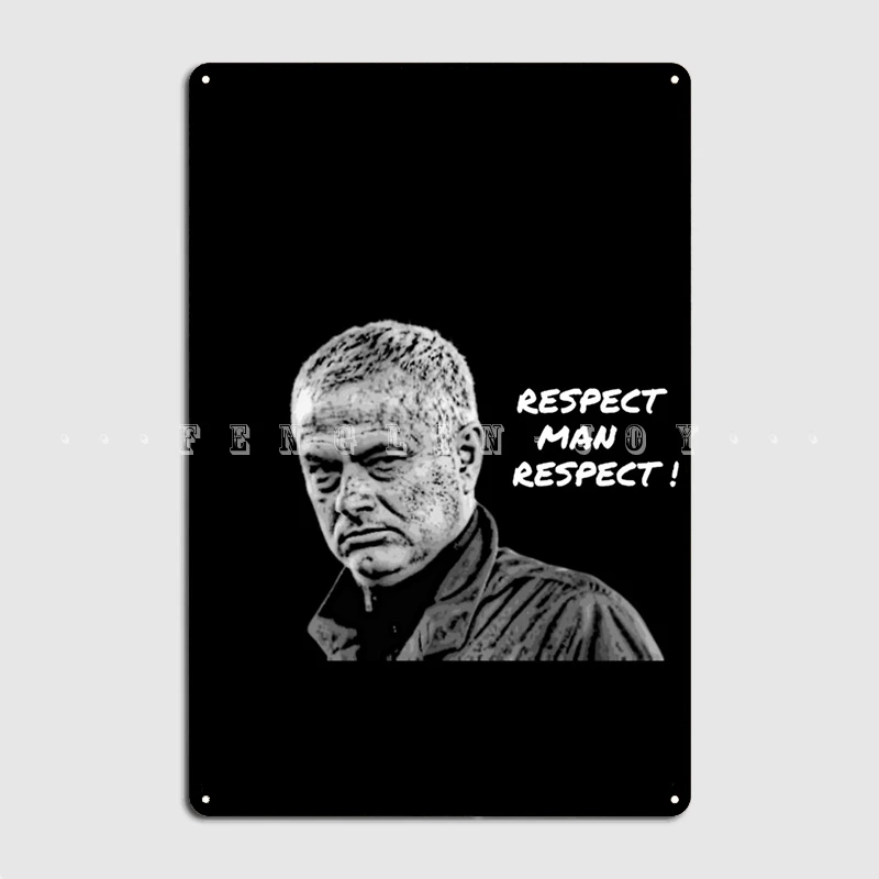 Jose Mourinho Poster Metal Plaque Club Home Pub Garage Designing Painting Décor Tin Sign Poster