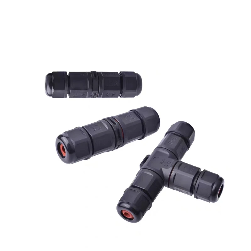 IP68 Waterproof Electrical Connector Type Wire And Cable Quick Connector 2/3/4/5PIN Outdoor LED Lighting Sealed Connector 1PCS