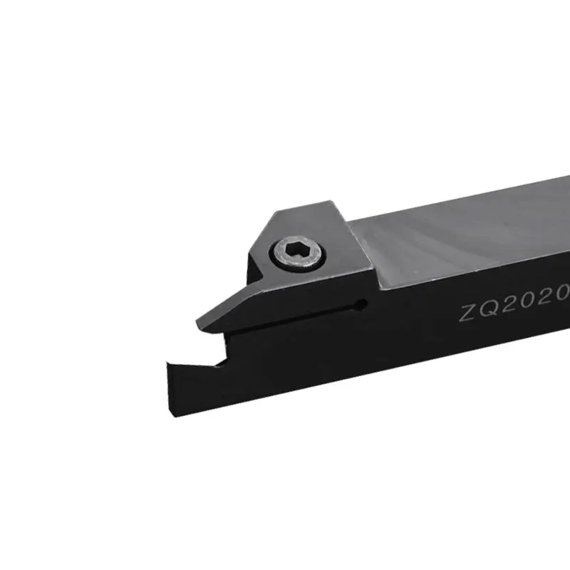 Imagem -05 - Grooving Torno Cnc Usinagem de Corte Toolholder Metal Grooving Lâminas Cortador de Separação Ferramenta Chata Zq1616r2 Zq2023r-2 Zq2525r-2