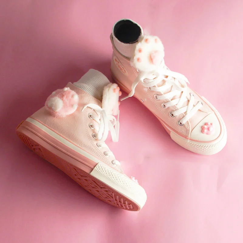 Anime cosplay japanese sweet lolita shoes round head flat heel high help  kawaii shoes loli cos women shoes