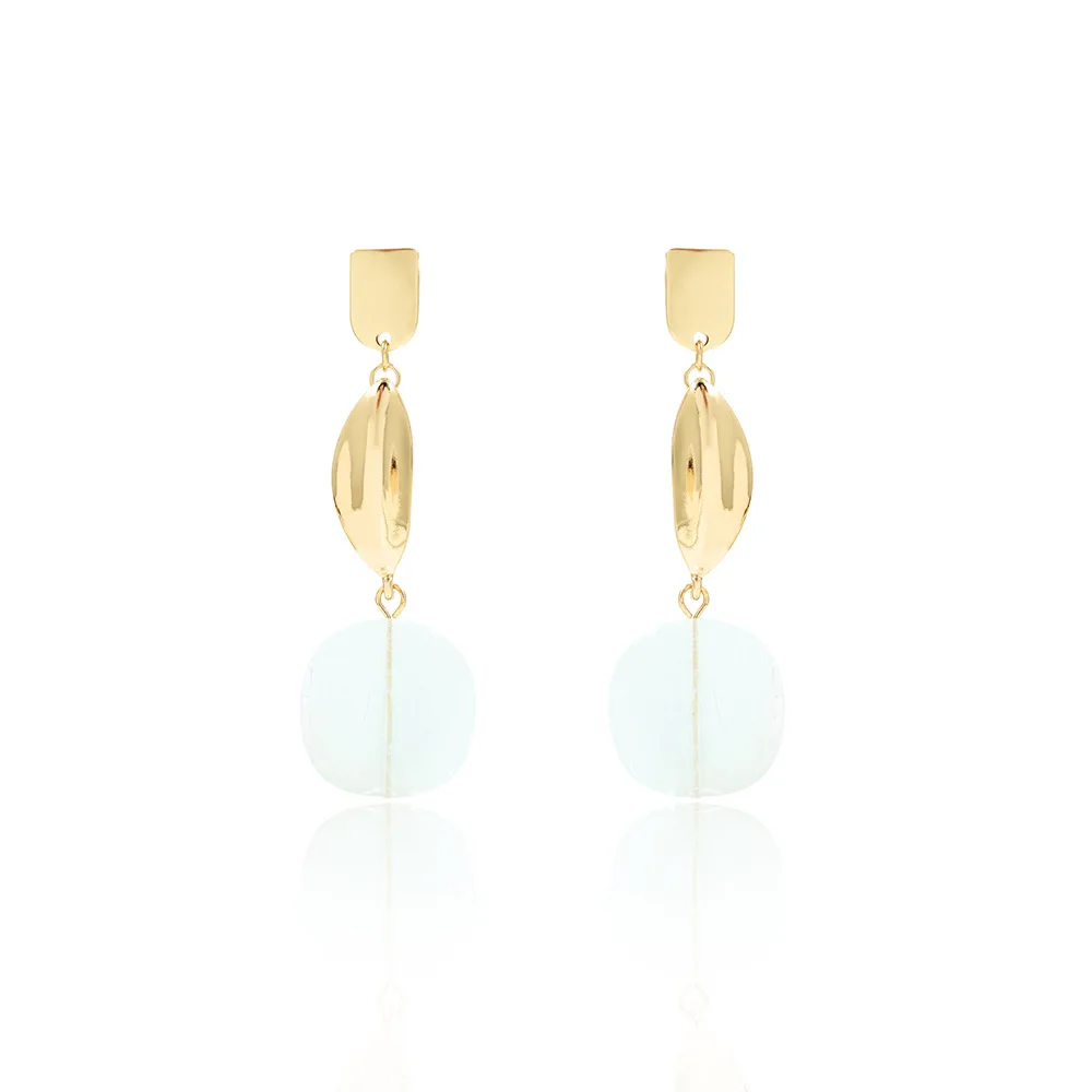 2026 Women Acrylic Minimalist Earrings Charm Statement Earring Pendant Fashion Jewelry Gifts Pendientes Brincos amazing price