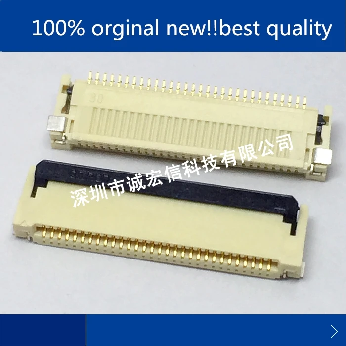 

10pcs 100% new and orginal real stock XF2M-3015-1A 0.5MM 30P rear flip cover up and down contact connector