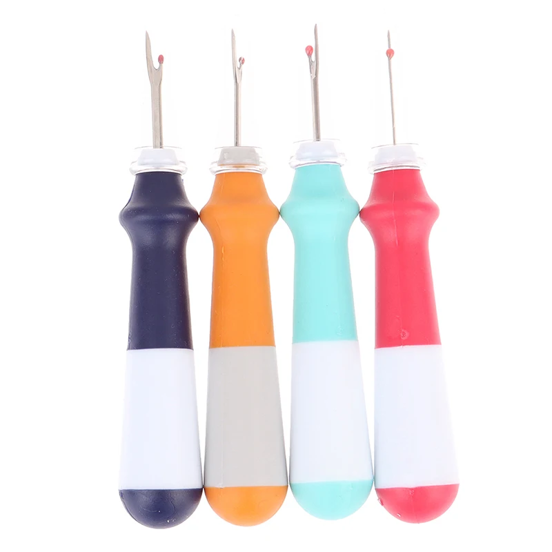 Plastic Handle Sharp Craft Thread Cutter Seam Ripper Safety Handle Stitch Unpicker Hand Tools Needles Arts Sewing Accessory New