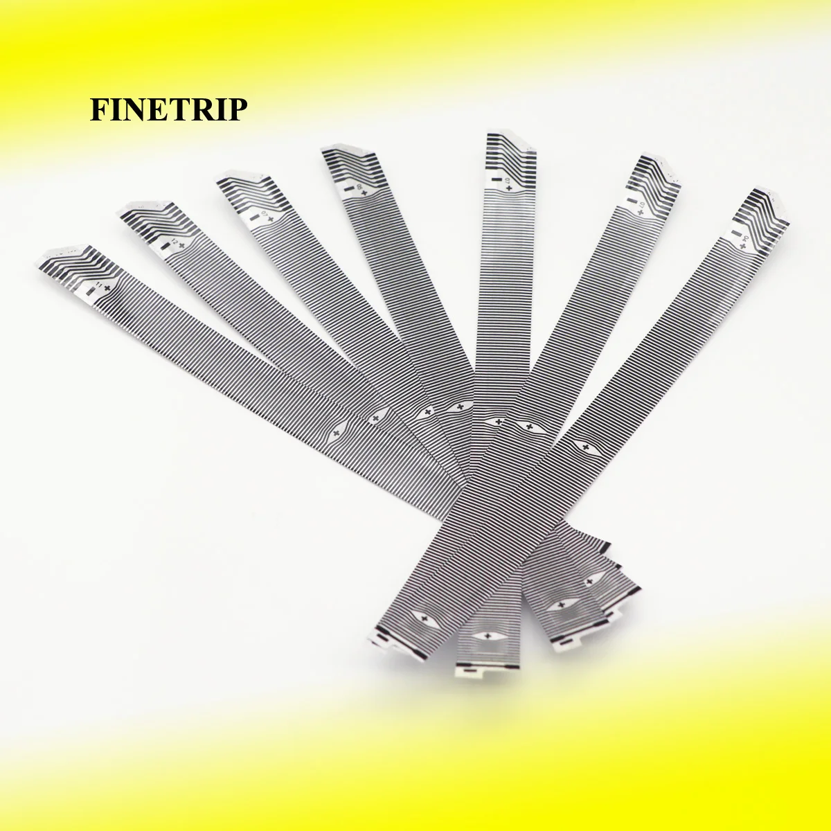 FINETRIP 10pcs For BMW E31 E36 8 11 18 button OBC ON BOARD COMPUTER Multi-Information Display Mid Pixel repair Ribbon Cable