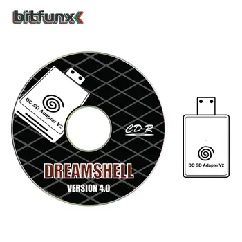 Czytnik kart Bitfunx DC SD TF Card Reader V2 dla SEGA Dreamcast i CD z ładowarką DreamShell