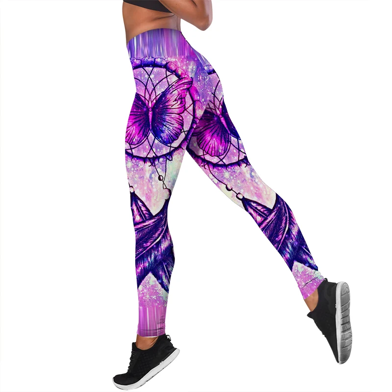 CLOOCL Frauen Leggings Nette Schmetterling Hohe Taille Elastizität Legging 3D Mode Fitness Hose für Weibliche Jogging Hosen Dropshipping