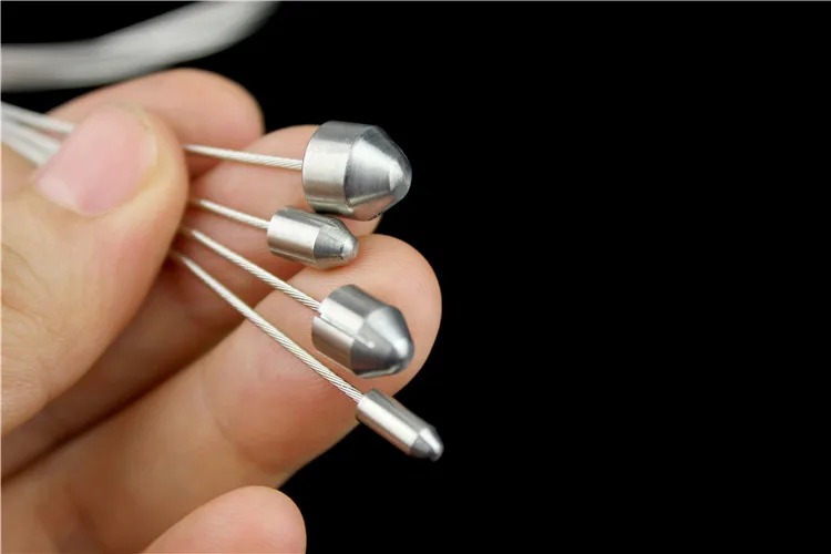 أداة جراحية من jz حبل من الفولاذ المقاوم للصدأ طبي رائع متجرد الوريد برأس مستدير نعرات الأوعية الدموية تجريد فينا