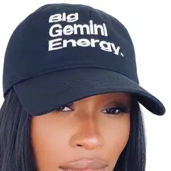Women's 12 horoscope Baseball Caps Letter Embroidery snapback hat Solid Adult Unisex Cotton adjustable trucker hat Gorros