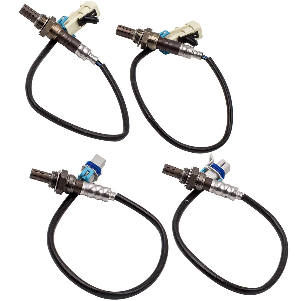 

MAXPEEDINGRODS 4 Pcs Upstream Downstream Oxygen Sensor O2 02 Sensors for GMC Yukon 234-4407