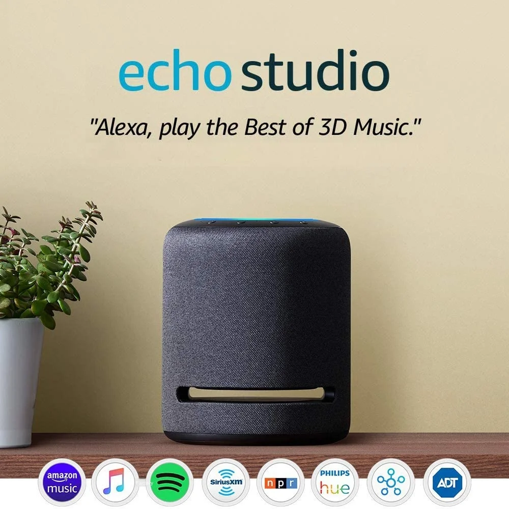Amazon Echo Studio 3D Smart WiFi Audio controllo vocale