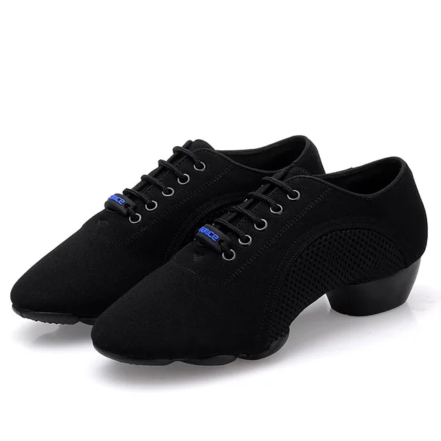 Oxford shoes for women Teacher Dance Shoes man Two-Point canvas Shoes Square sneakers Modern Outdoor Latin Dance Shoes