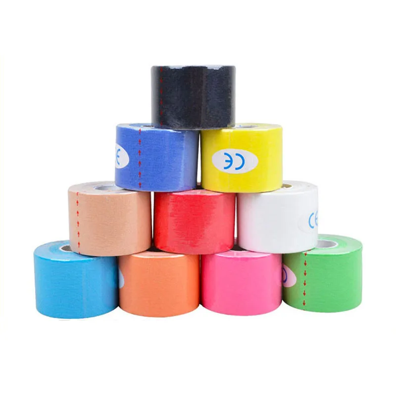 

1PC Body Wrap Sports Elastic Band Adhesive Kinesio Kinesiological Self-adhesive Tape Kineseology Straps Gym Tennis Bandages