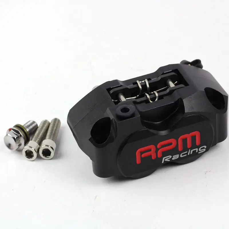 오토바이 Rpm 브레이크 캘리퍼 브레이크 펌프 82mm 장착 4 피스톤 레이디 얼, 야마하 가와사키 스쿠터 Rsz 조그 포스 더트 바이크 개조