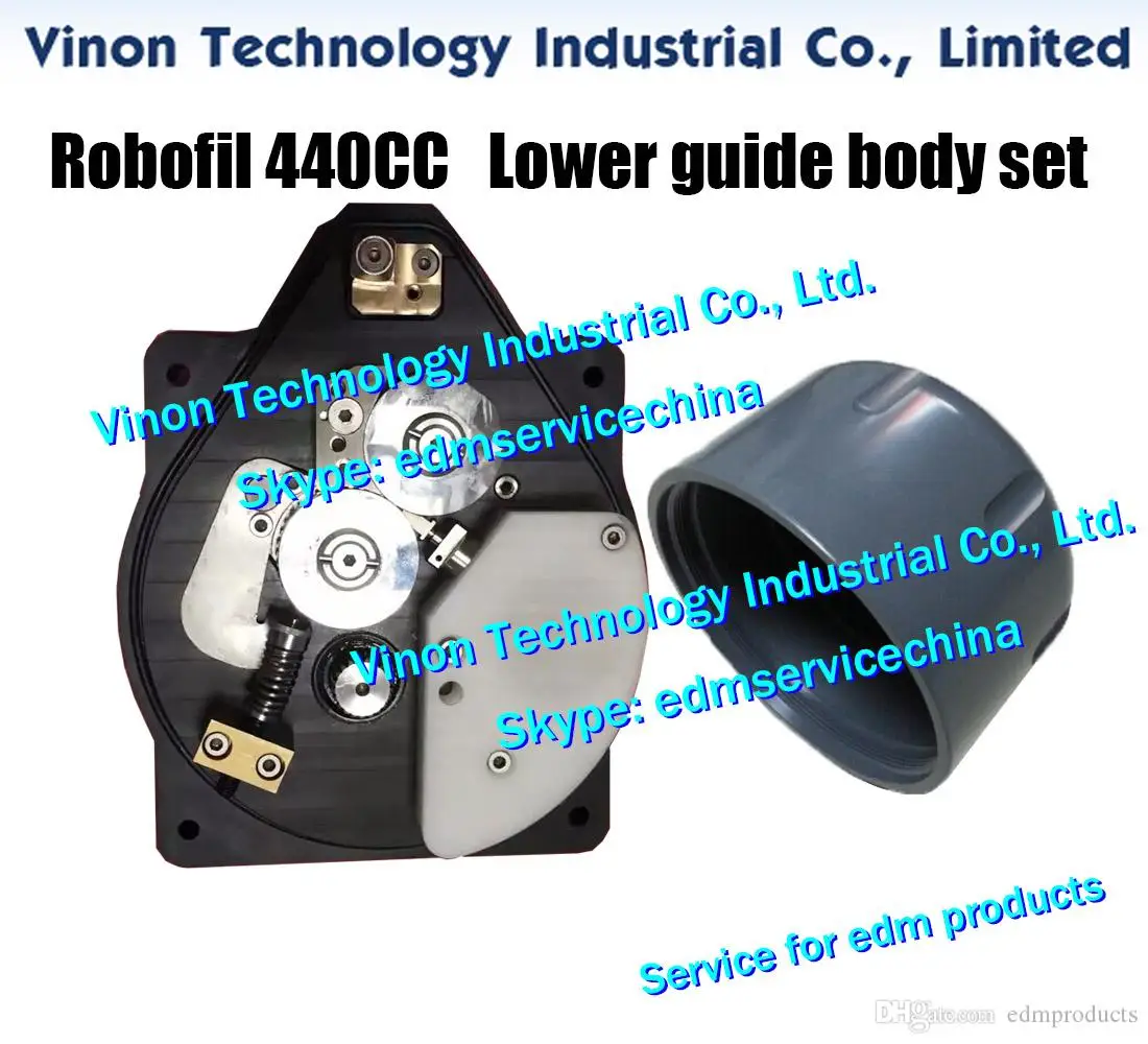 

(1 Set) Robofil 440CC,440SLP Lower guide body complete set included round cover Robofil 440,240 edm machines 135018483 Charmille