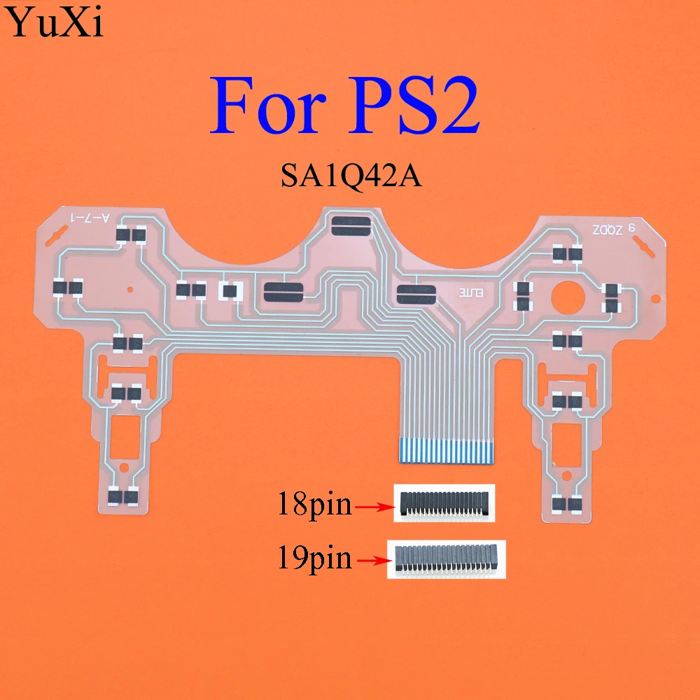 YuXi Controller Repair Parts PCB Ribbon Circuit Board 18Pin SA1Q42A for PS2   18pin Or 19Pin Socket Connector