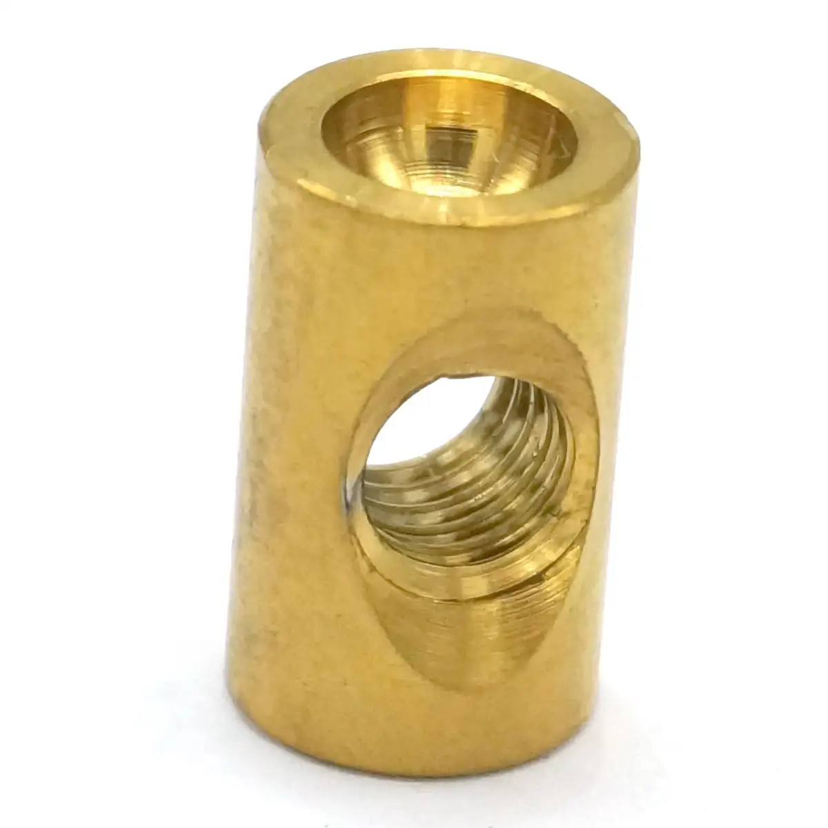 M6x1.0 15x9mm Golden GR5 Titanium Barrel Nut For Bicycle Seat Post