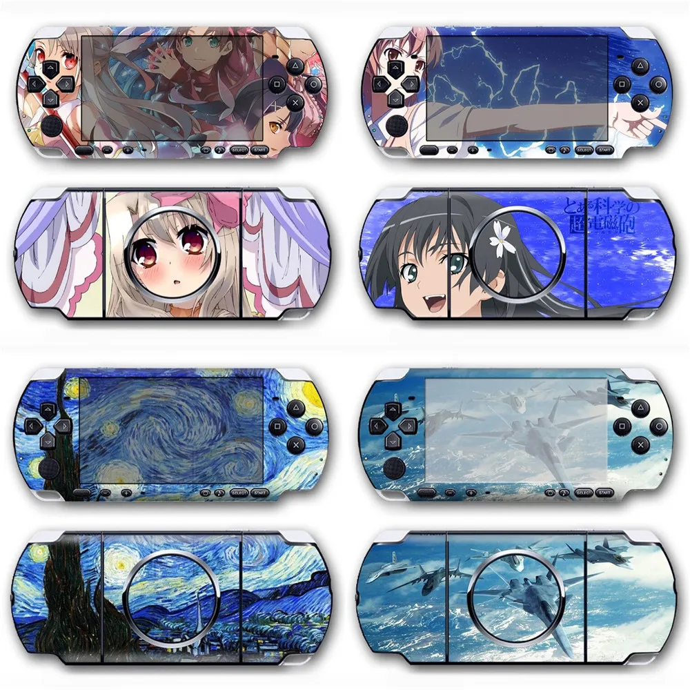 PVC material design Vinyl skin decal for PSP 3000 skin sticker