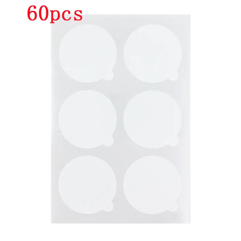 New Disposable Eyelash Glue Holder Foil Pallet Paper For Eyelash Extension Glue Pads Sticker Jade Stone Makeup Tool