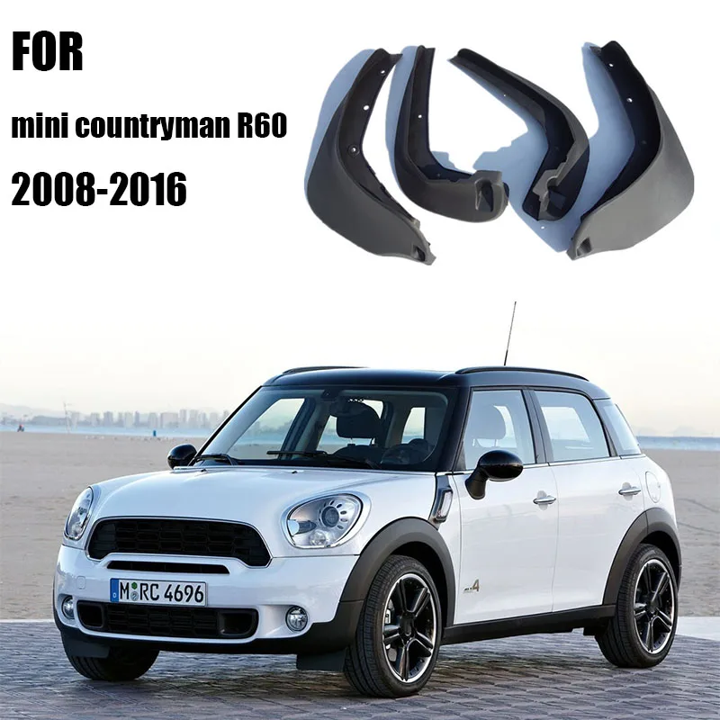 Mud flaps for mini cooper countryman F60 R60 Mudguards Fender mud flap splash guard Fenders Mudguard car accessories Front Rear