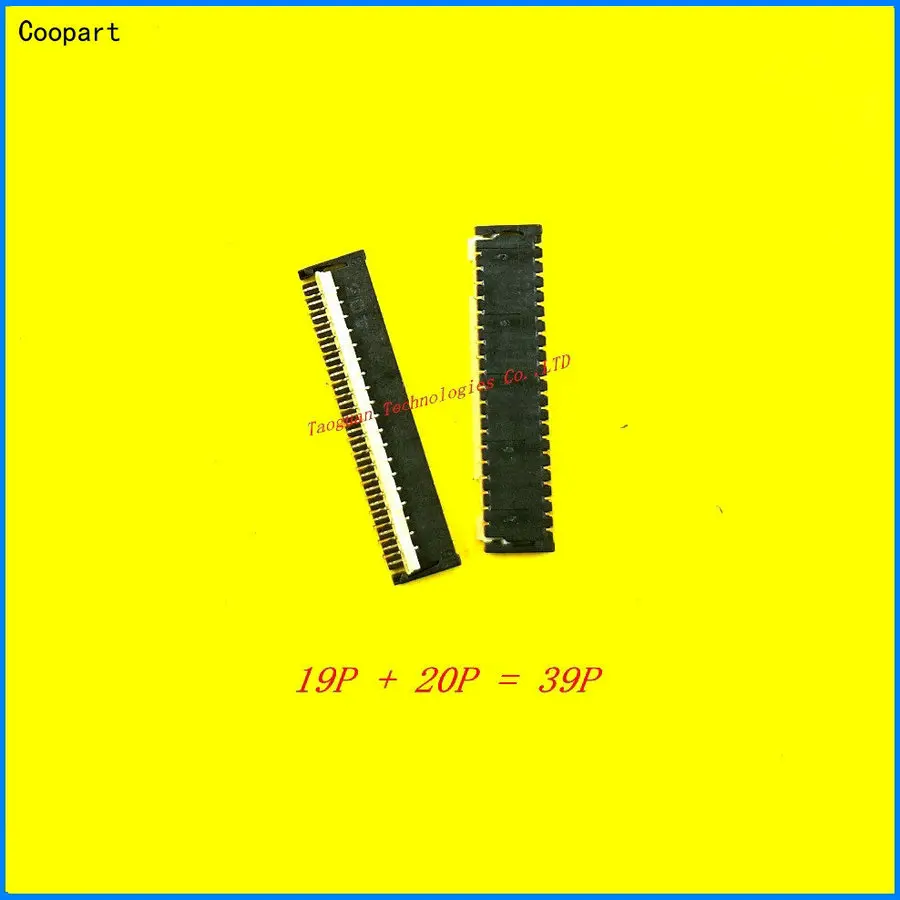 

2pcs Coopart LCD Display Touch FPC Connector Port Plug replacement on Mainboard for HTC vive 39pin 39 pin