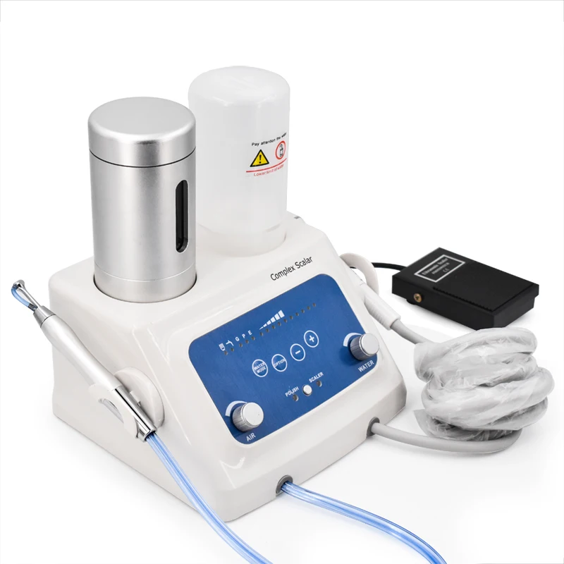 Dental Cleaning Unltrasonic Scaler + Sand blasting All In One Fuction Dental Teeth Whtening Equipment