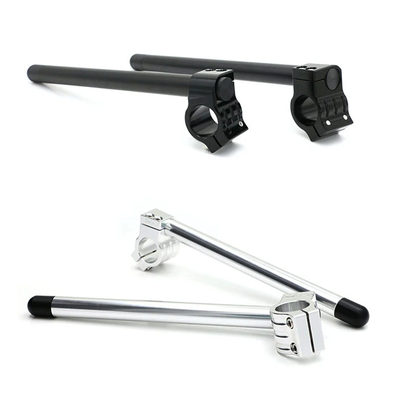 Motorcycle Handlebar Racing Adjustable CNC 31/32/33/35/37/39/41/50/51MM Fork Clip Ons Fork Handlebars Handle Bar Racer