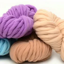 1 sztuk 250G wielkogabarytowe ramię Knitting wełniany niedoprzęd dzianinowy koc Chunky wełny przędzy bardzo grube przędzy na drutach/szydełka/dywan/kapelusze