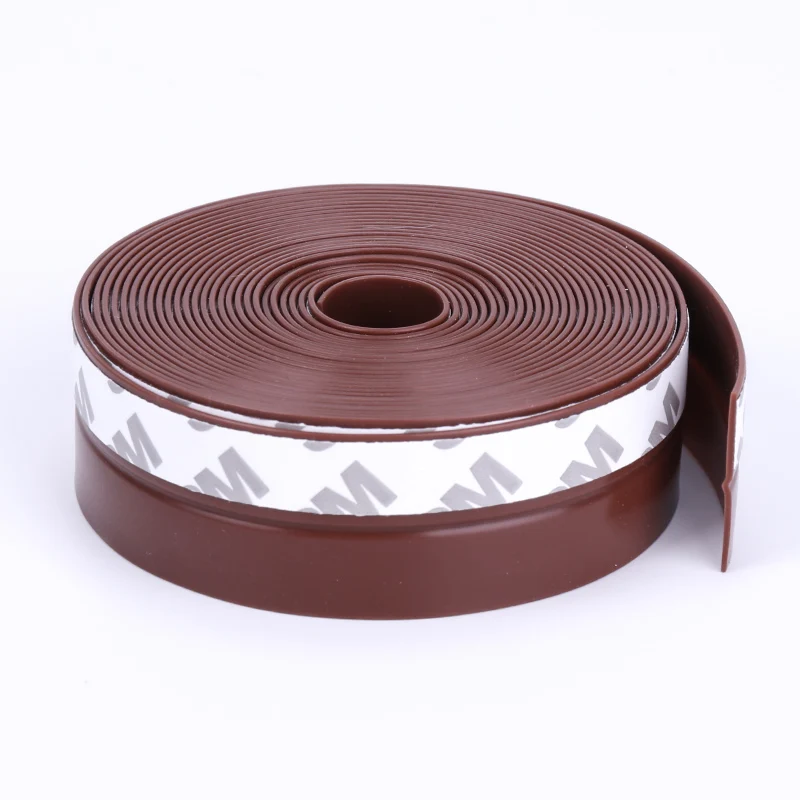 25mm 3 5 10 M width door window bottom self adhesive silicone rubber seal strip weatherstrip