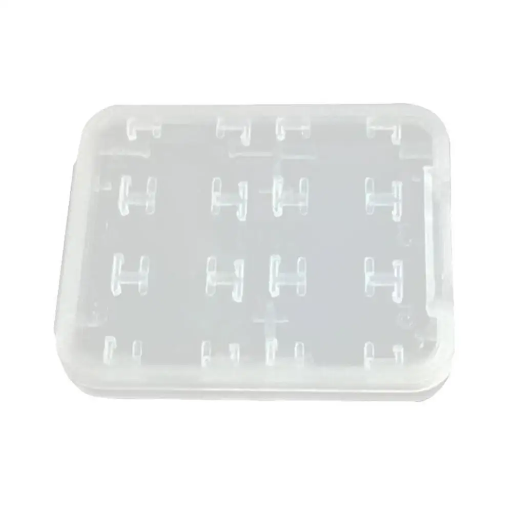 Multifunctional Clear TF SDHC MSPD Memory Card Storage Box Holder Case