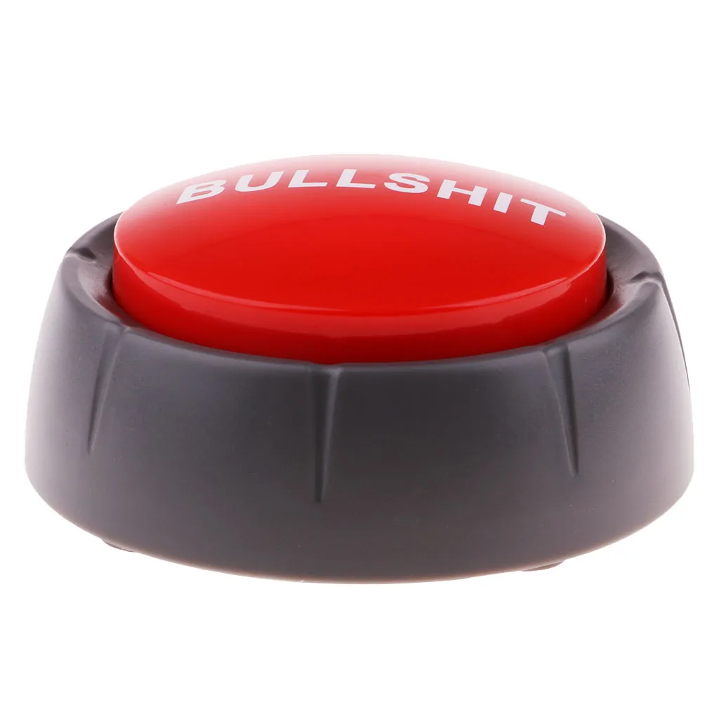 Bullshit Dome Sound Buzzer Press Answer Button For Quiz Party Game Show