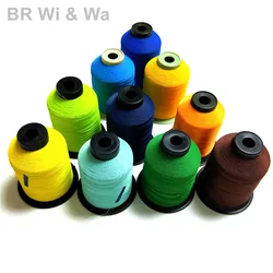 BR Wi & Wa NCP Nylon Thread, 210D Fishing Rod Component, DIY Rod Building Repair, Colorfast Thread, Stay True Thread, 2000m/Spoo