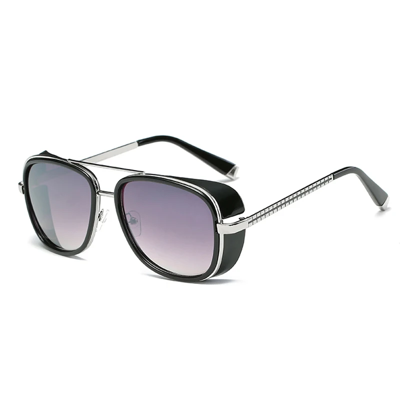Iron Man 3 Matsuda TONY stark Sunglasses Men Rossi Coating retro Vintage Designer Sun glasses Oculos Masculino Gafas del UV400