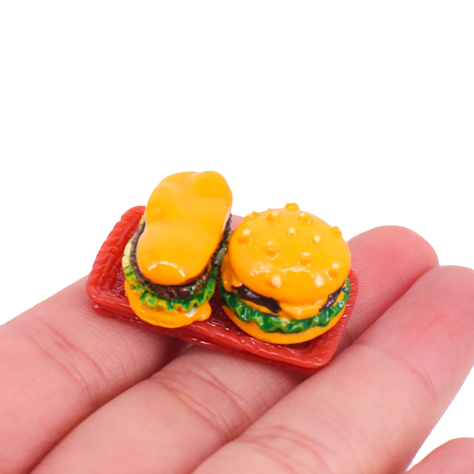 Mini 1/6 Thu Nhỏ Nhà Búp Bê Hamburger Cốc Thức Ăn Nhanh Blyth Barbies Nhà Búp Bê Đồ Chơi Nhà Bếp Kem Phụ Kiện Đồ Chơi