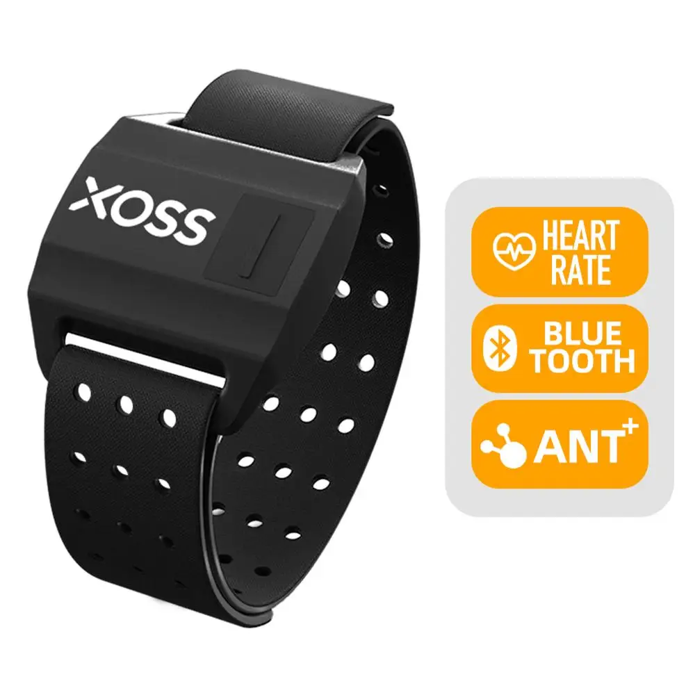 

XOSS Arm Heart Rate Sensor Monitor Armband Hand Strap Bluetooth ANT+ Wireless Health Fitness Smart Bicycle Sensor for GARMIN