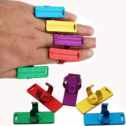 Regla Dental de aleación de aluminio, instrumento de odontología colorido, herramienta de medición de Canal radicular, herramientas de dentista endodóntico, 1 ud.
