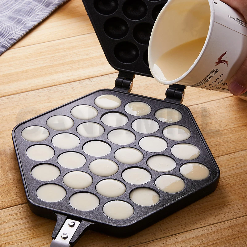 CANDIMILL QQ エッグバブルケーキベーキングパンクリスピーエッグエッグオムレツ型香港ワッフルメーカーパンアイロンマフィンノンスティックプレート