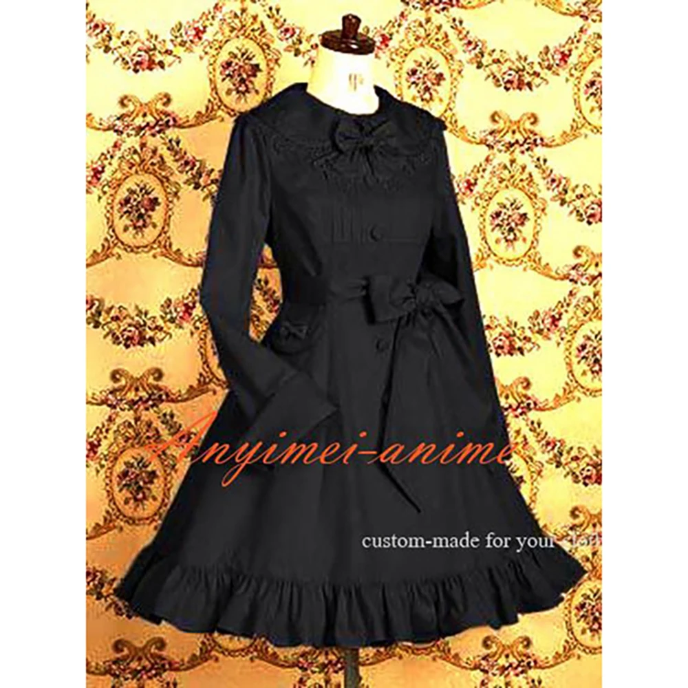 

fondcosplay Gothic Lolita Punk Sweet Fashion Black cotton Ballet Dress Cosplay Costume CD/TV[CK1290]