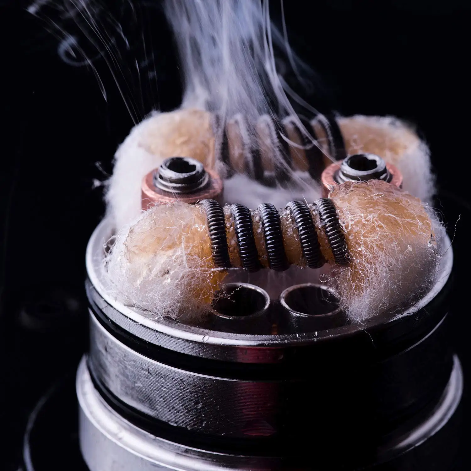 Cordón de algodón orgánico precargado con Material absorbente para cigarrillo electrónico bacon, bobina atomizadora RTA RDA RBA, 20 unidades