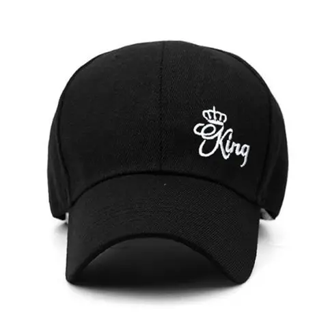 Högkvalitativ King Queen Baseball Cap Broderad Bokstav Snapback Kepsar Par Älskare Hip Hop Gorras Casual Män Kvinnor Casquette 8 best sales Kunglig keps - №4