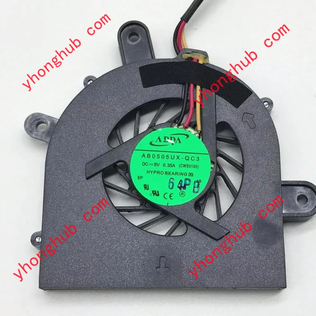 

ADDA AB0505UX-QC3 CWS3100 DC 5V 0.35A Server Cooling Fan