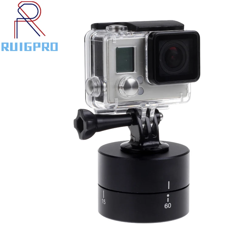 60 min Time Lapse Stabilizer Yuntai Bracket 360 Degree Rotate Stabilizer Base holder For Gopro Hero 10 9 8 7 6 5 4 3 Accessories