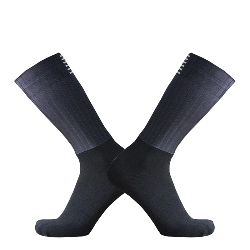 Pro Team Aero Radsocken, rutschfest, nahtlos, Silikon, für Laufen, Sport, Rennrad