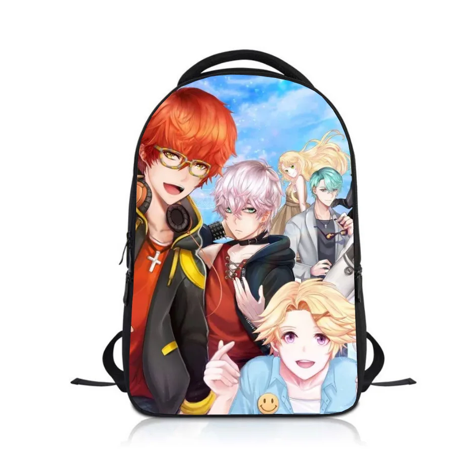 Anime Mystic Messenger Studenten Rucksack Schule Tasche Kinder Cartoon Rucksack Jungen Mädchen Rucksack Kinder Bookbag Satchel