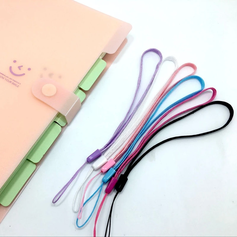 الملونة الهاتف الحبل موضة حزام المحمولة حبل قصير معصمه مكافحة سقوط الهاتف المحمول الحلي مكافحة خسر الهاتف الحبل قطاع