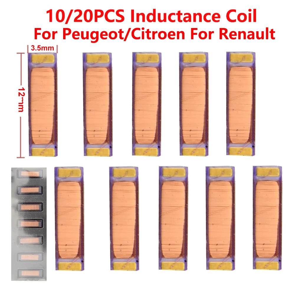 

Repair Transformer Inductance Coil 2.38Mh for Citroen Peugeot Renault Transponder Coil inductor 10/20PCS