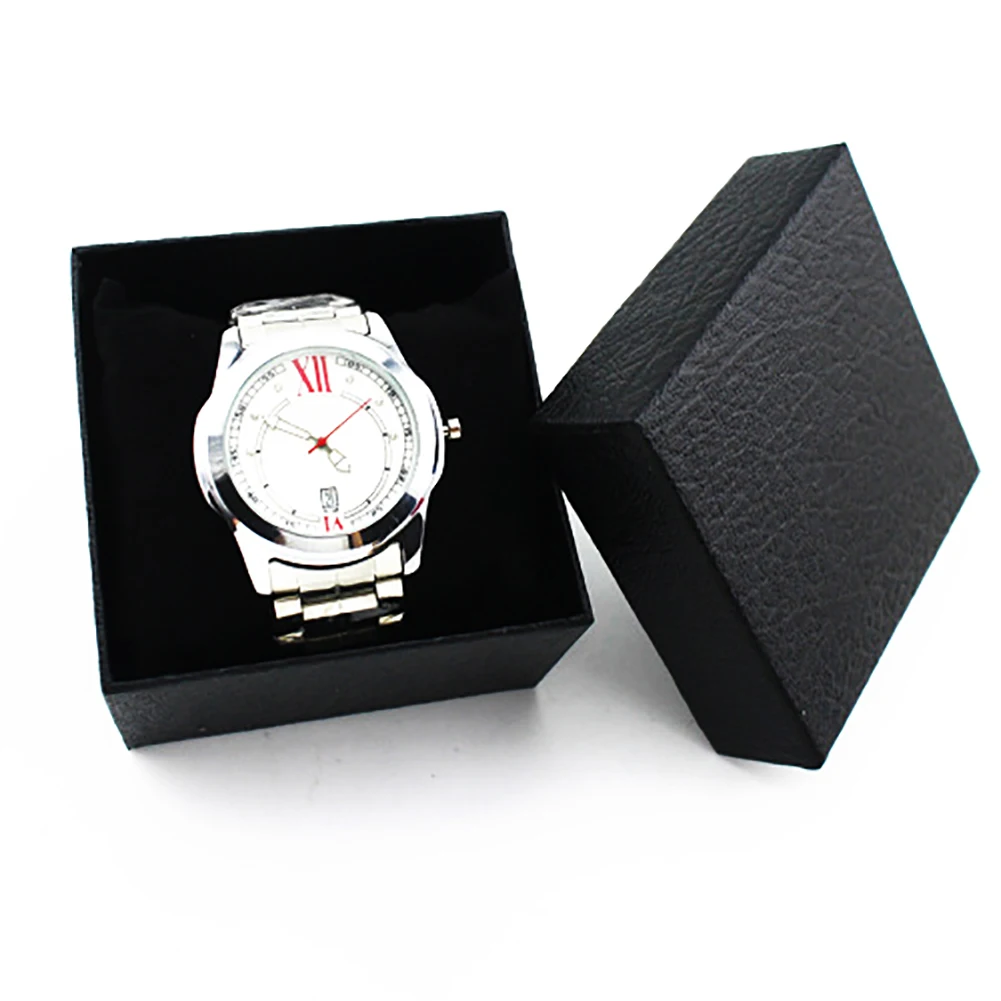 New in Watch Storage Case Faux Leather Jewelry Wrist Watch Holder Women Men Watch Display Case Sport Watch Organizer Box