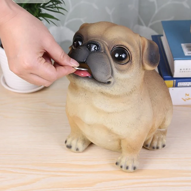 Piggy bank dog discount