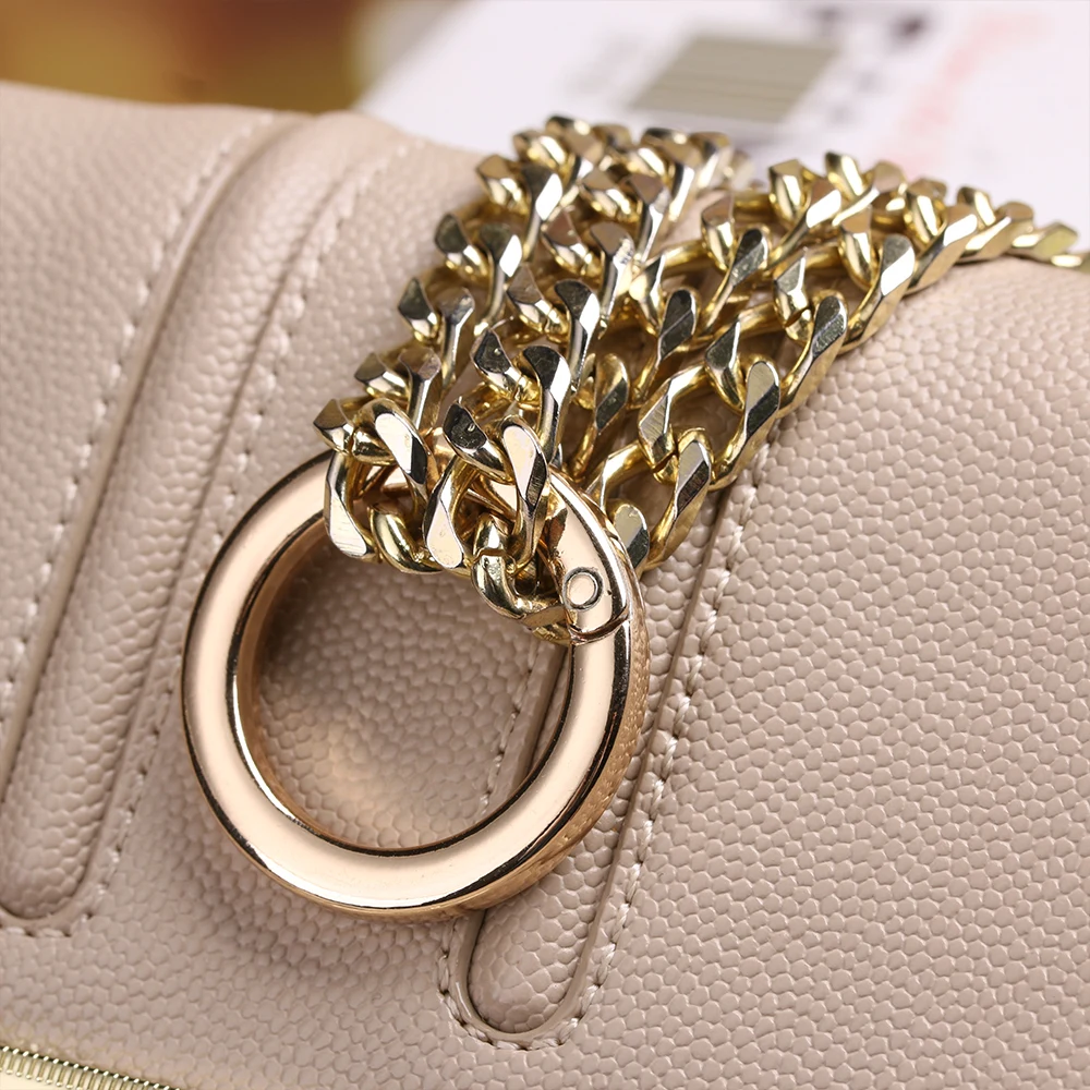 Hot Spring O-Ring Buckles Zinc Alloy Plated Gate Clips Carabiner Purses Handbags Round Push Trigger Snap Hooks Outdoor Carabiner