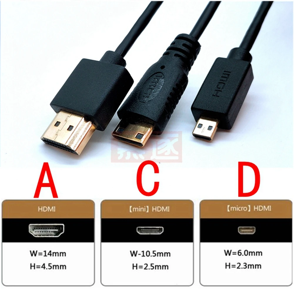 OD3.2mm Ultra Slim 4k*2k 60Hz Micro HDTV compatibl  to HD 2.0 Cable 0.6M 1.5M  Male to Male Stretch Spring Curl Flexible Cable